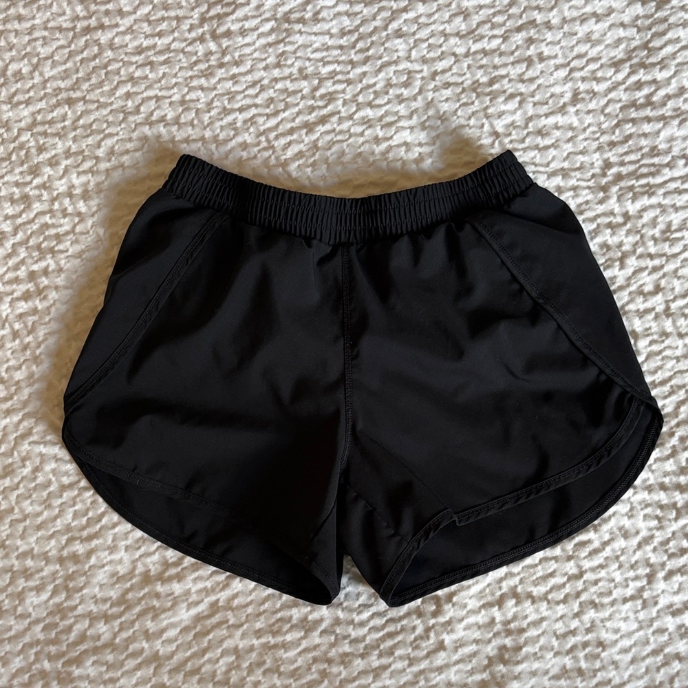 all in motion Black Athletic Running Shorts